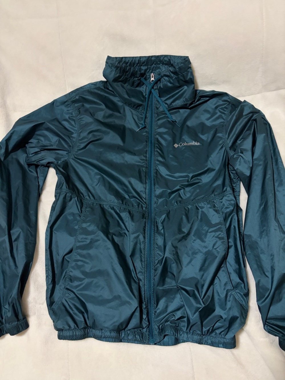 Columbia Deep Teal Lightweight Packable Jacket